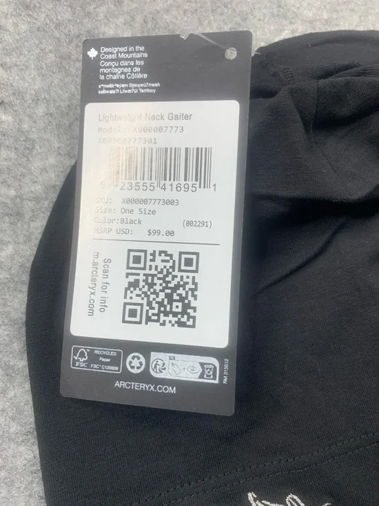 Arc'teryx Rho Toque Beanie Skull Cap Running hat Wool - One Size | Fast Shipping - Picture 2 of 4